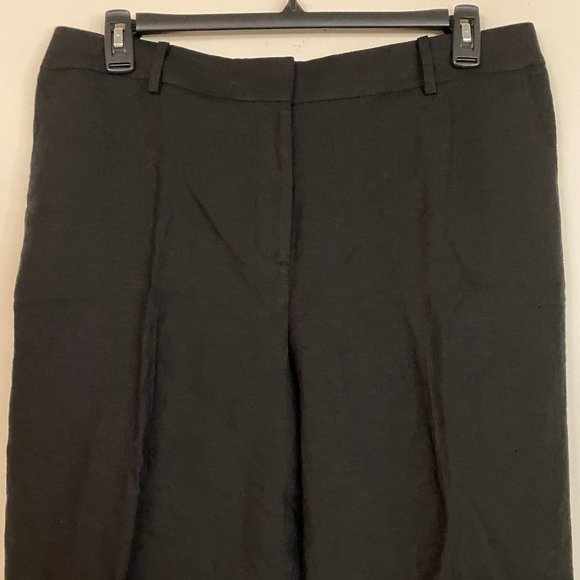 NEW Talbots Linen Straight Leg Crop Pants 14 - Picture 6 of 12